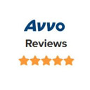 White award logo with 5 gold stars for Avvo Client's Choice Award